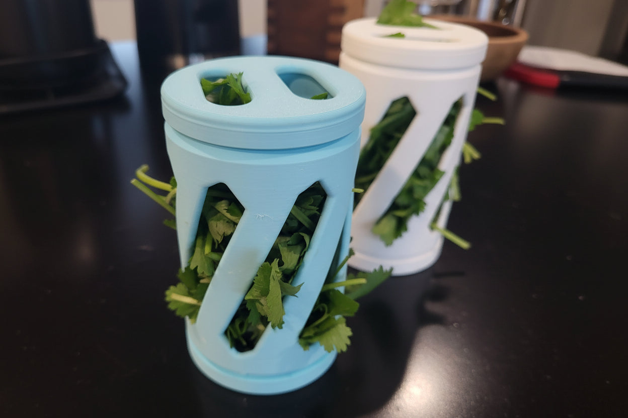 Hay Roller-Matte White Small Animal Rabbit Habitat Toy Accessory