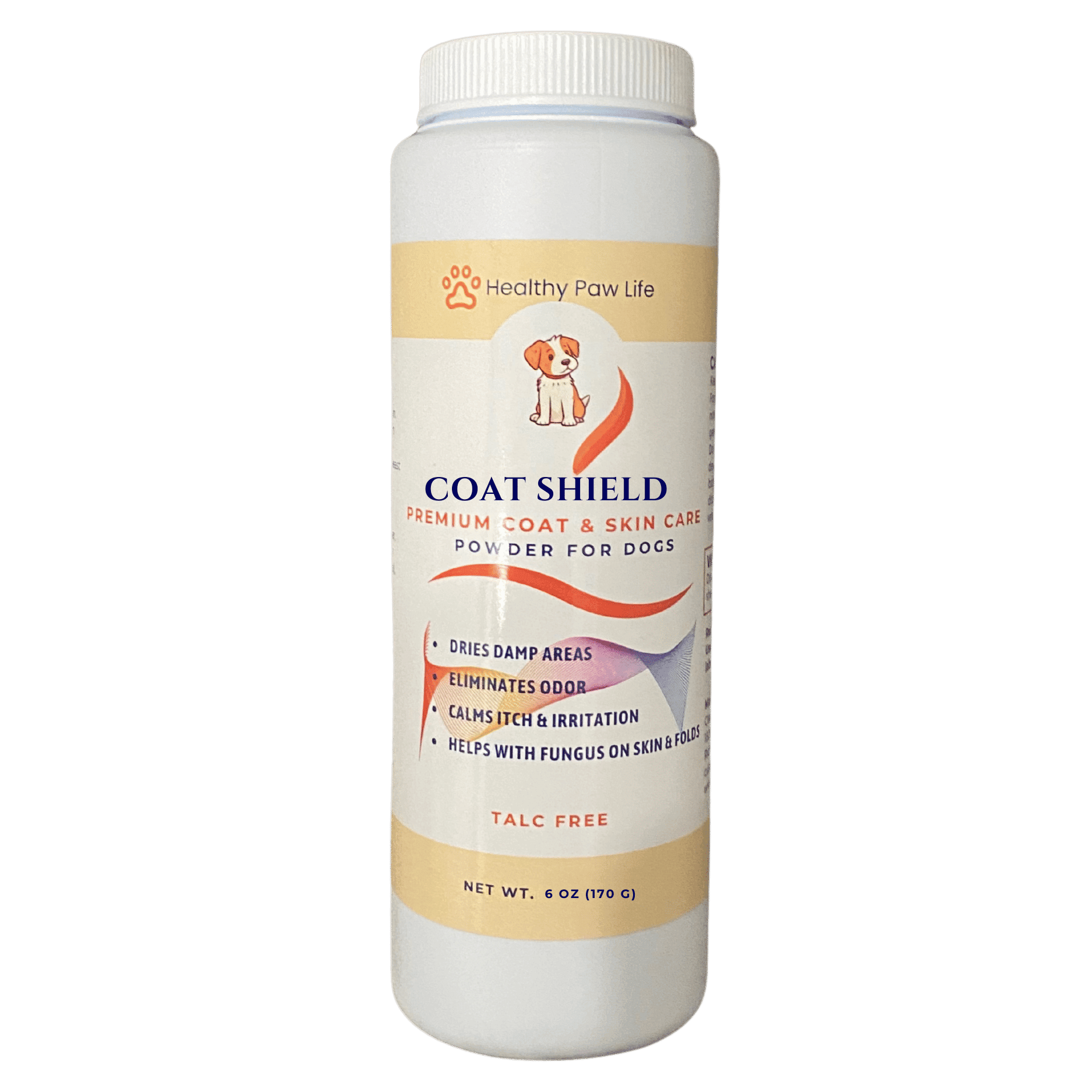 Purrfect Pet Kingdom Coat Shield natural pet deodorizing powder for dogs with coat and skin care benefits