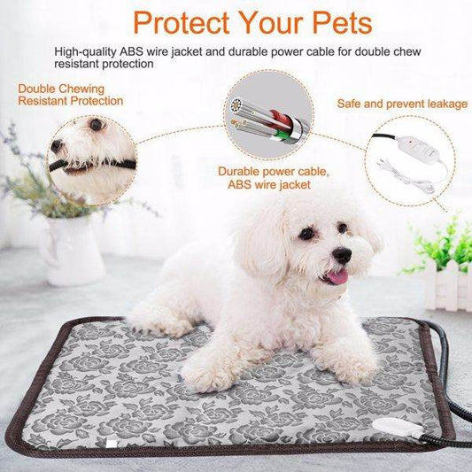 Purrfect Pet Kingdom Heated Dog and Cat Bed - Waterproof, Safe & Comfortable Purrfect Pet Kingdom