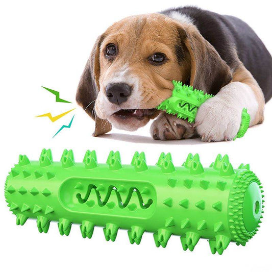 Purrfect Pet Kingdom Dog Teeth Cleaning Chew Toy Green Purrfect Pet Kingdom
