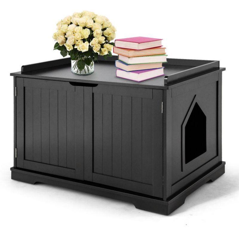 Purrfect Pet Kingdom Hidden Cat Litter Box Furniture Purrfect Pet Kingdom