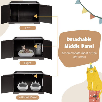 Purrfect Pet Kingdom Hidden Cat Litter Box Furniture Purrfect Pet Kingdom