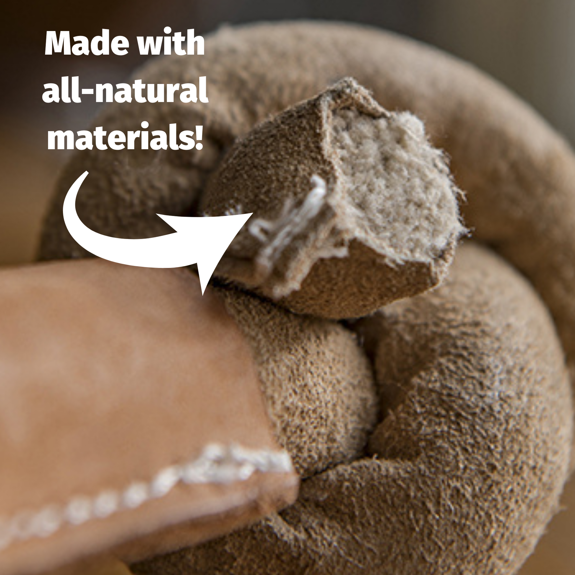 Dog Treats Huggle-Hide Natural Leather Bone Toy Pack Essenti - gallery product image for dog treats