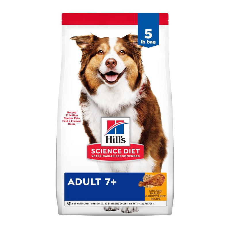 Hill's Science Diet Senior Dog Food - 5 Lb Bag - Purrfect Pet Kingdom