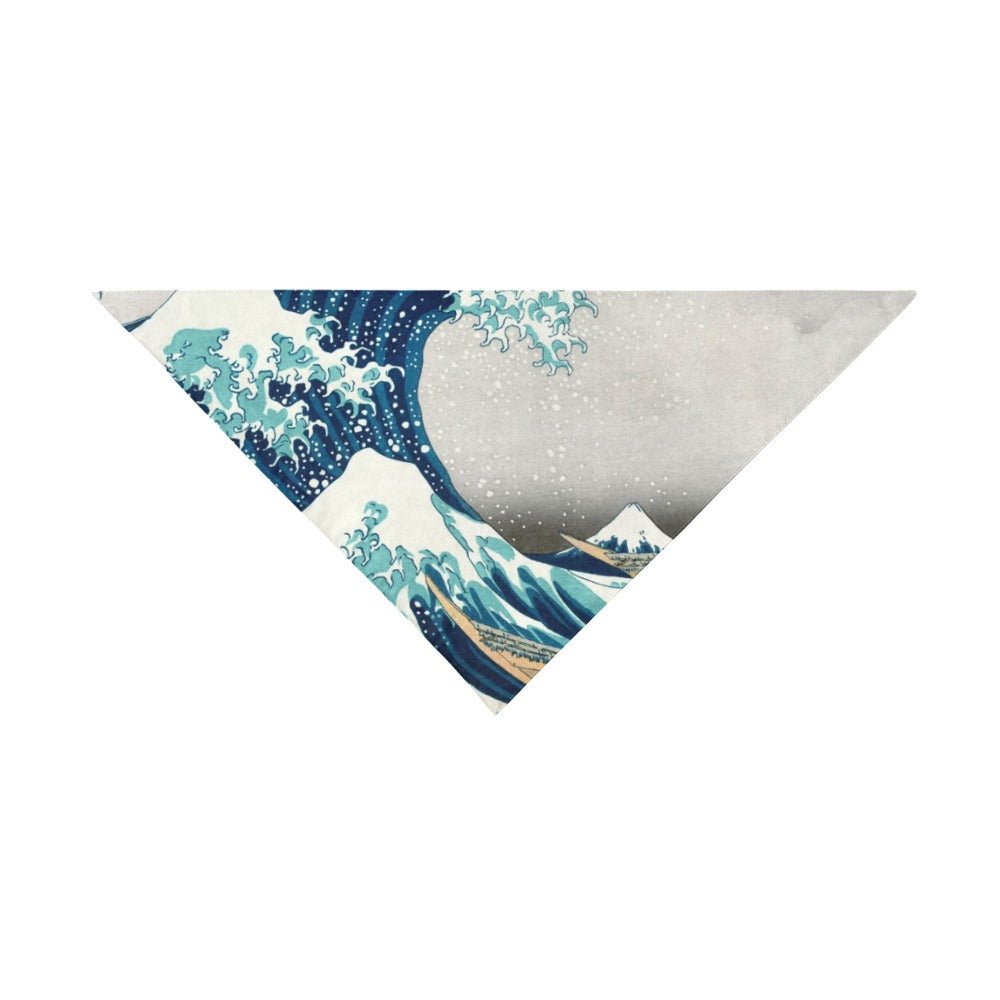 Pet Apparel Hokusai Great Wave Off Kanagawa Double-Sided - lifestyle product image for pet apparel