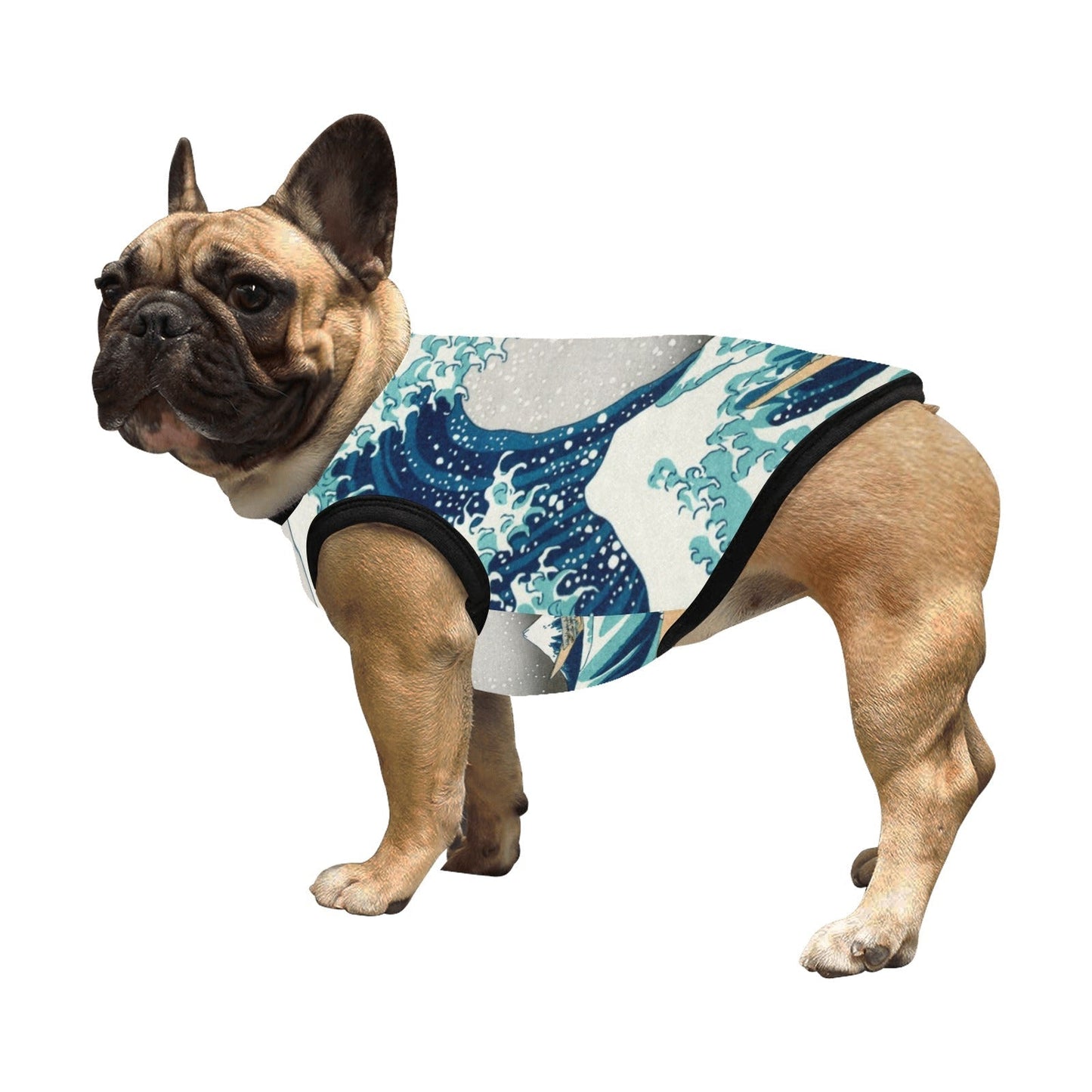 Pet Supply Hokusai Great Wave Off Kanagawa Tank Top Essentia - detail product image for pet supply
