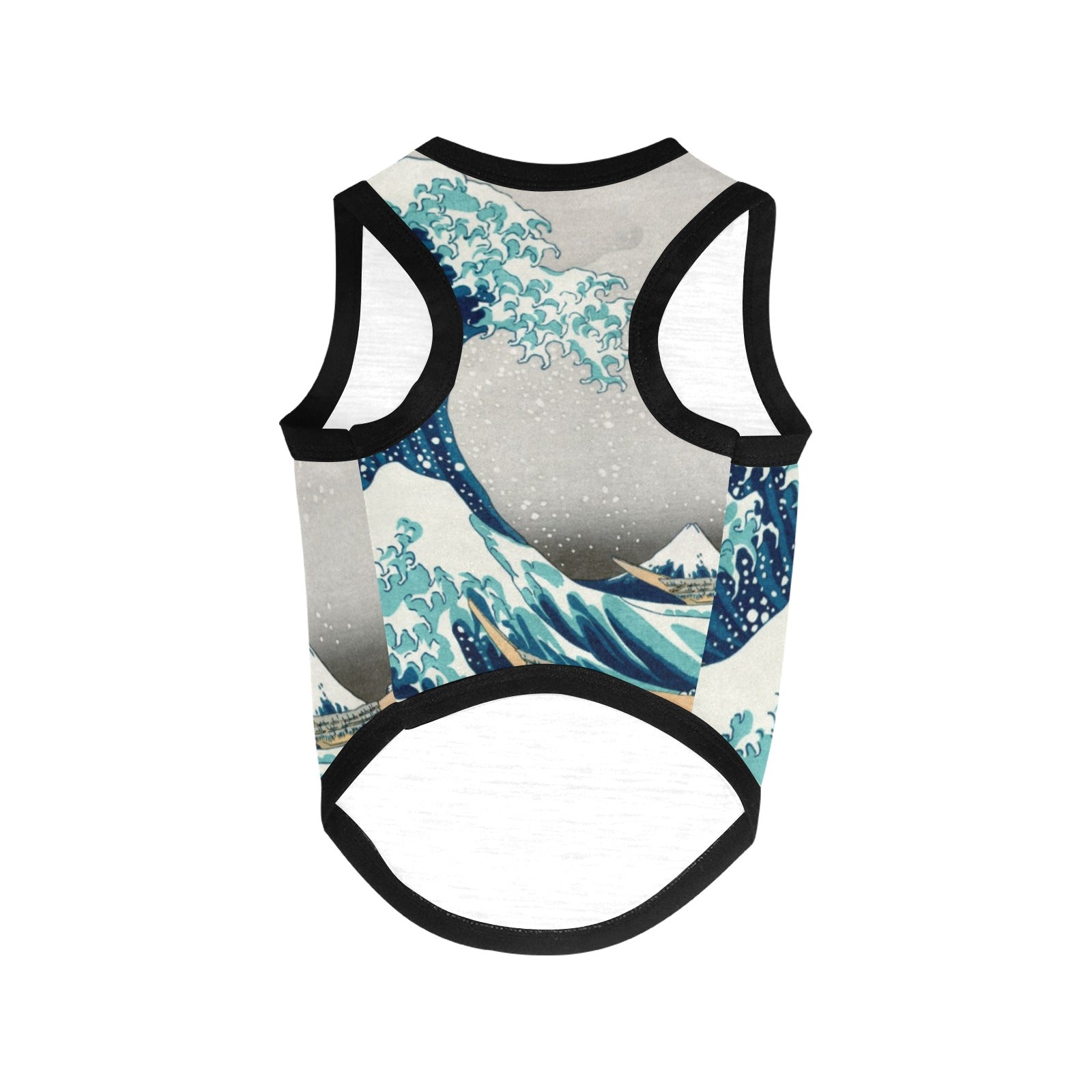 Pet Supply Hokusai Great Wave Off Kanagawa Tank Top Essentia - lifestyle product image for pet supply