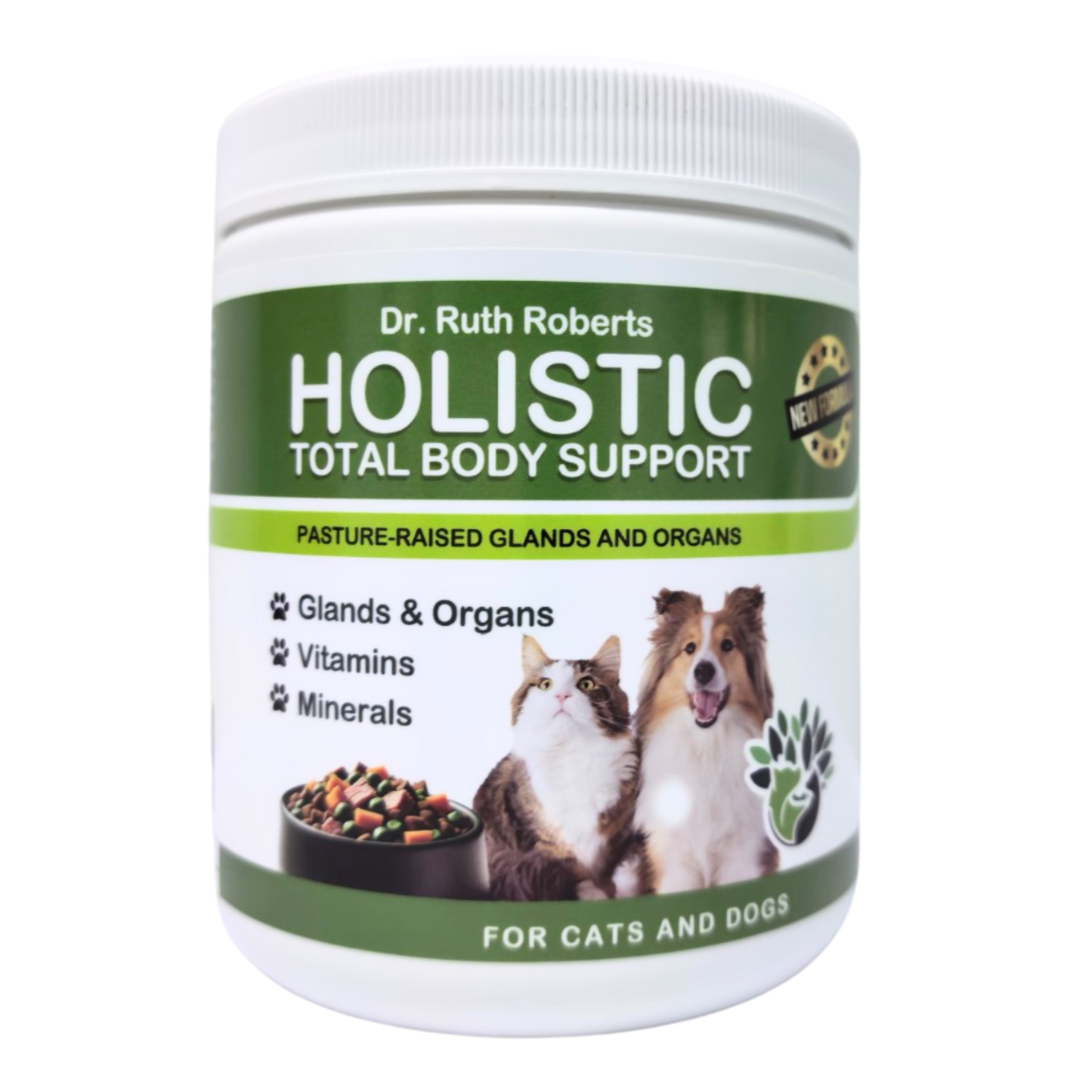 Pet Vitamins-Holistic Total Body Support Multi-Vitamin