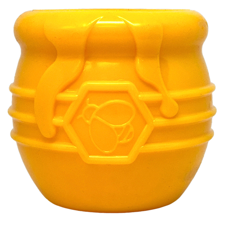 Honey Pot Dog eCup Treat Dispenser | Durable PUP-X Rubber