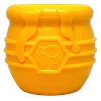 Honey Pot Dog Treat Dispenser | Durable Rubber Enrichment Toy | USA Made