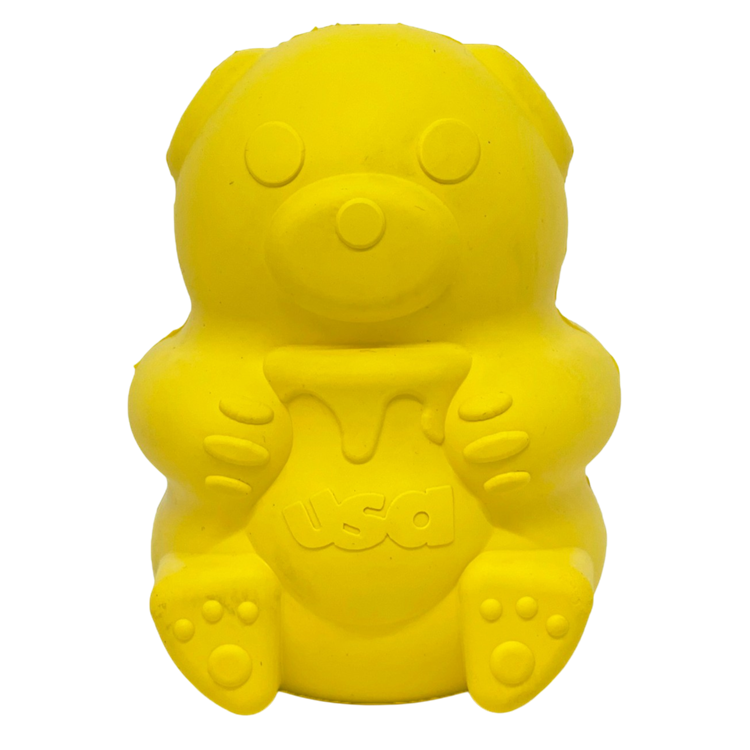 Honey Bear eDispenser - Durable Rubber Treat Dispenser for