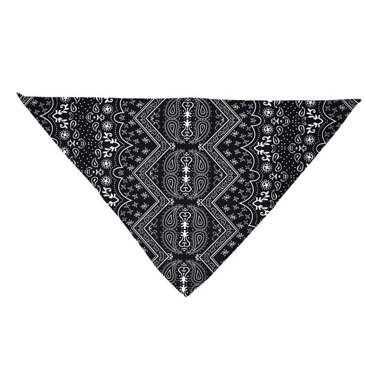 Hot Dog Collars - Bandana Black Dog Bandana
