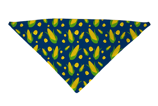 Hot Dog Collars - It's Corn Dog Bandana - Dog Bandana