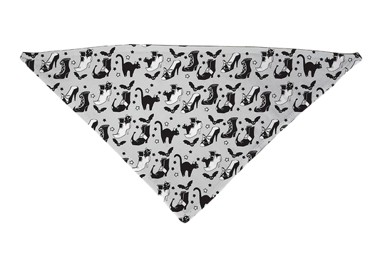 Hot Dog Collars - Witch's Shoes Vintage Dog Bandana - Dog Bandana