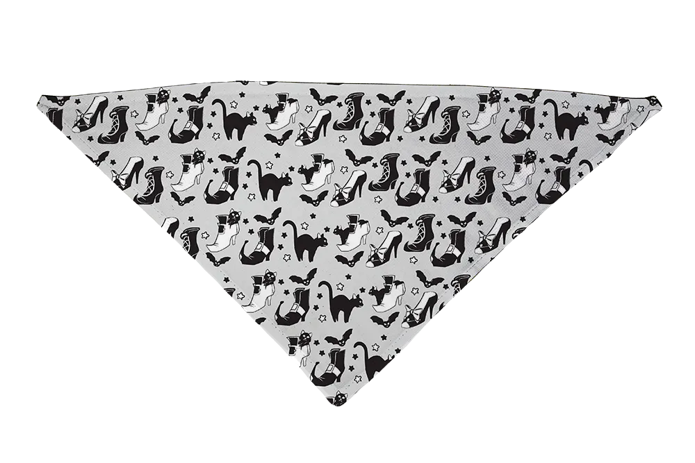 Hot Dog Collars - Witch's Shoes Vintage Dog Bandana - Dog Bandana