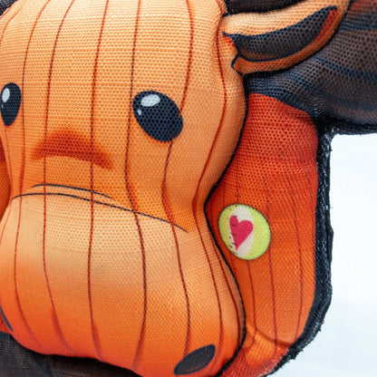 HuggleHounds - HuggleTuff™ Puffies Woodland Friends Plush Dog Toys, 3 Pack - Plush Dog Toy