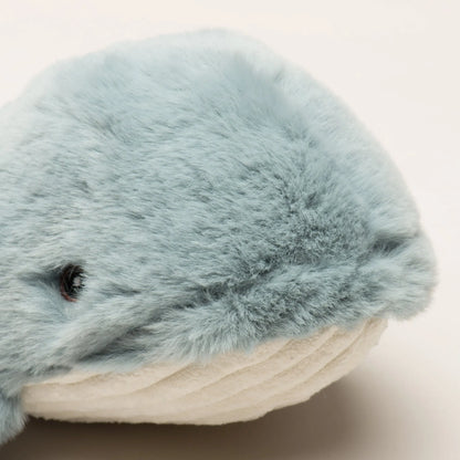 HuggleHounds - Plush Dog Toy HuggleHounds Mobie Whale Durable Squeaky Chew - Plush Dog Toy