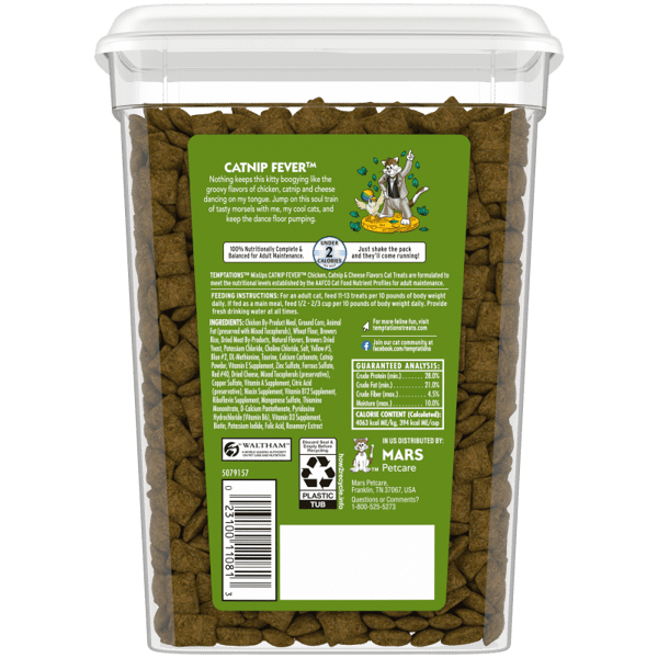 Temptations Mixups Catnip Fever Cat Treats - Temptations Cat Treats - The Family Pet