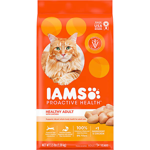 Iams Proactive Health Original Chicken Dry Cat Food - Iams Dry Cat Food - The Family Pet