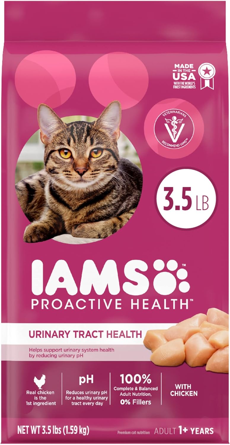 Iams Proactive Health Urinary Tract Health Dry Cat Food (3.5lb) - Iams Dry Cat Food - The Family Pet