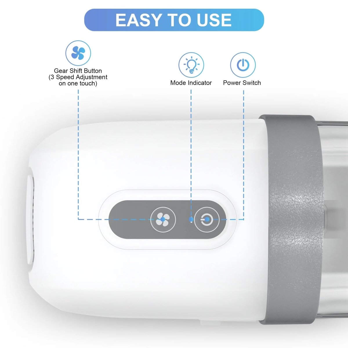 Purrfect Pet Kingdom pet hair vacuum for dogs and cats with easy-to-use buttons and speed adjustment features