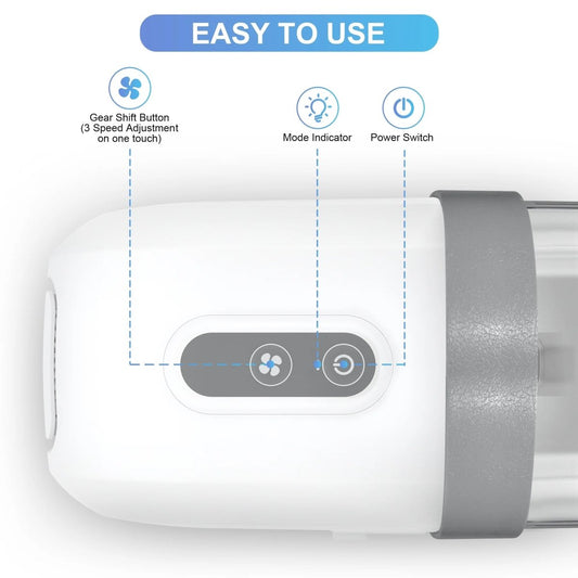 Purrfect Pet Kingdom pet hair vacuum for dogs and cats with easy-to-use buttons and speed adjustment features