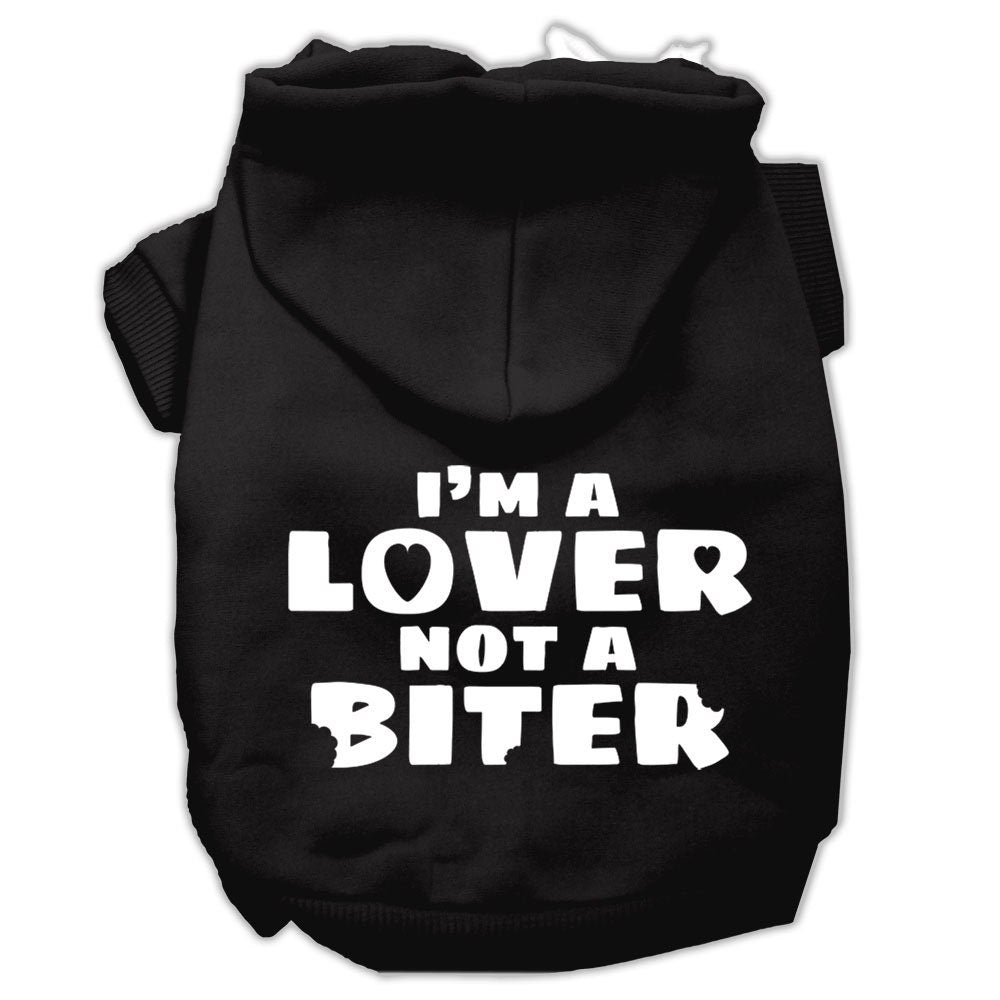 Dog Hoodie Im Lover Not Biter for Royal Comfort Wear for
