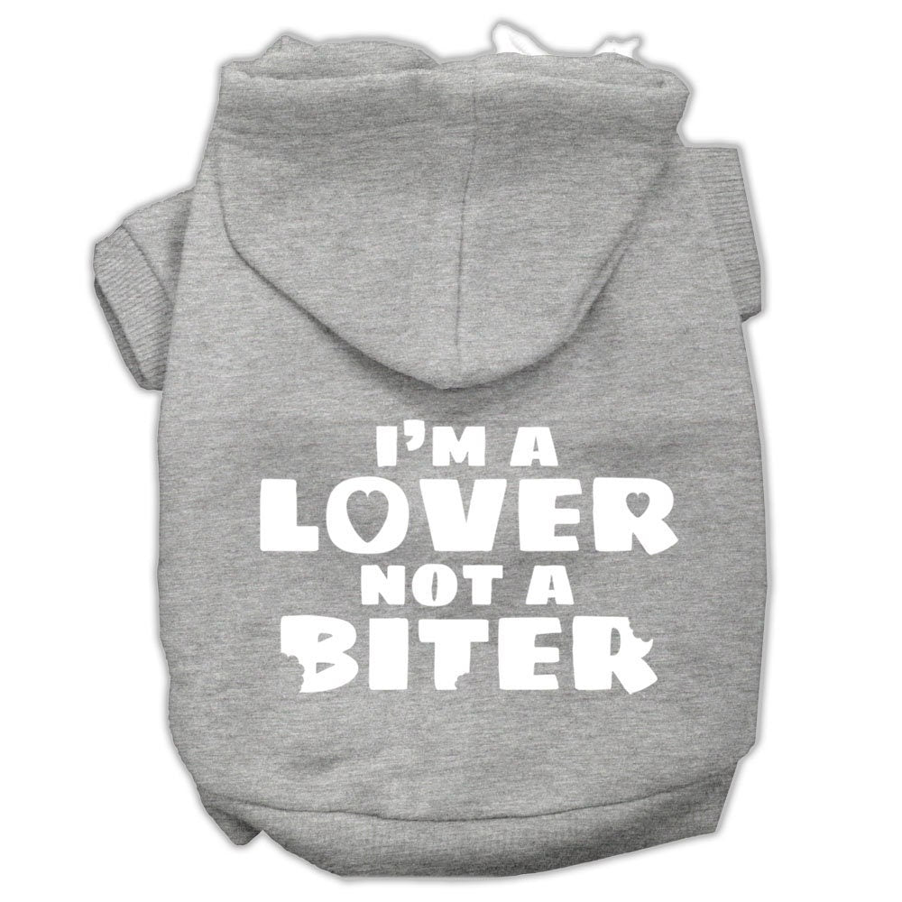 Dog Hoodie Im Lover Not Biter for Royal Comfort Wear for