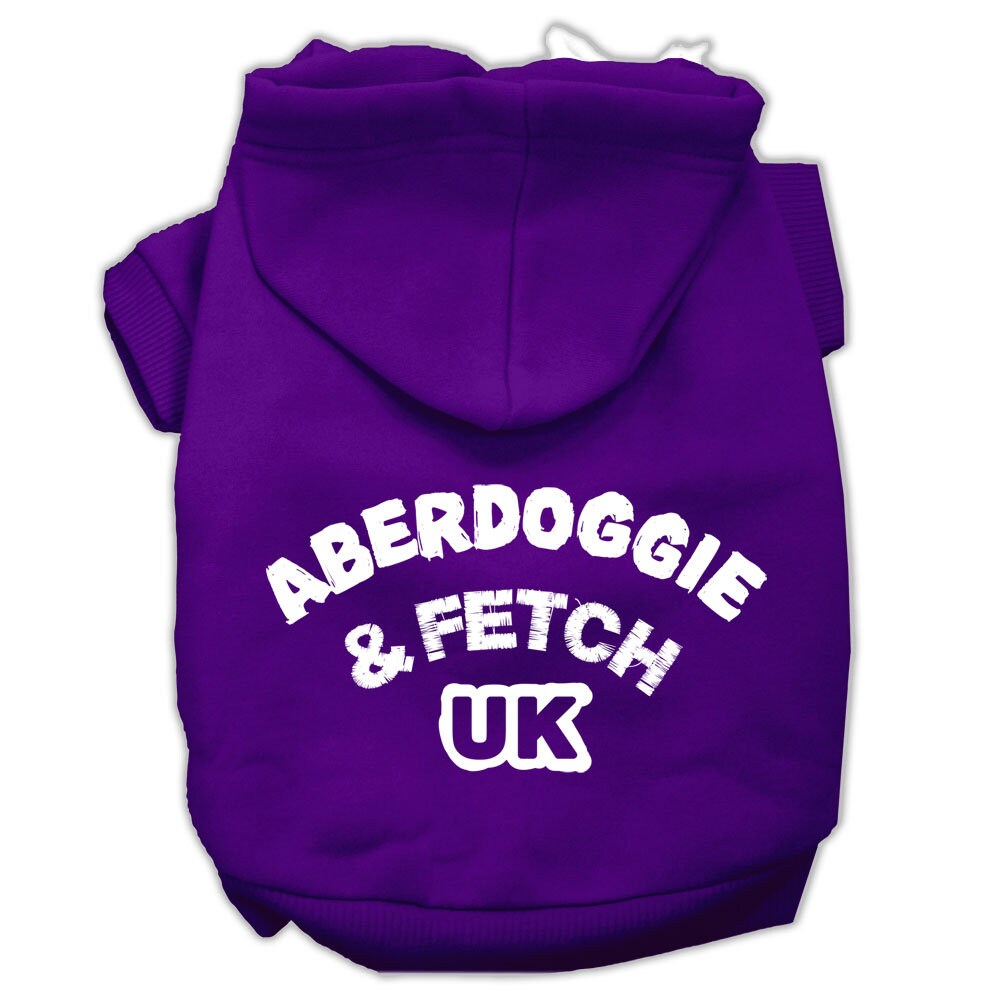 Dog Hoodie Aberdoggie and Fetch UK for Royal Comfort Wear
