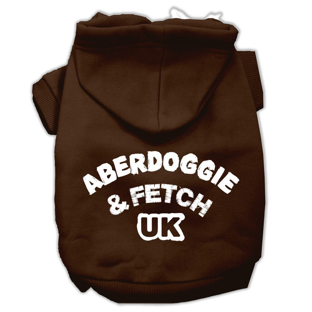 Dog Hoodie Aberdoggie and Fetch UK for Royal Comfort Wear