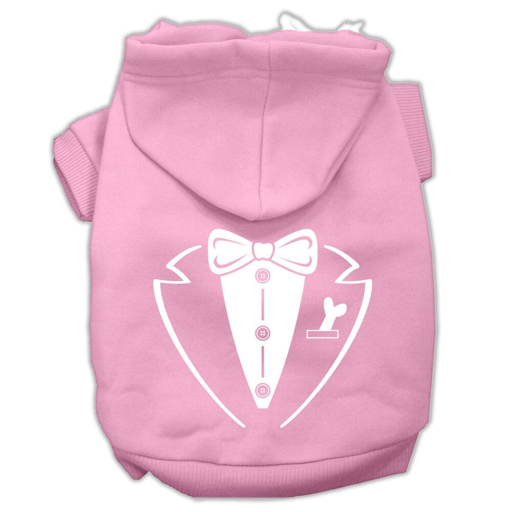 Dog Hoodie Sophisticated Tuxedo Style for Royal Events Pet