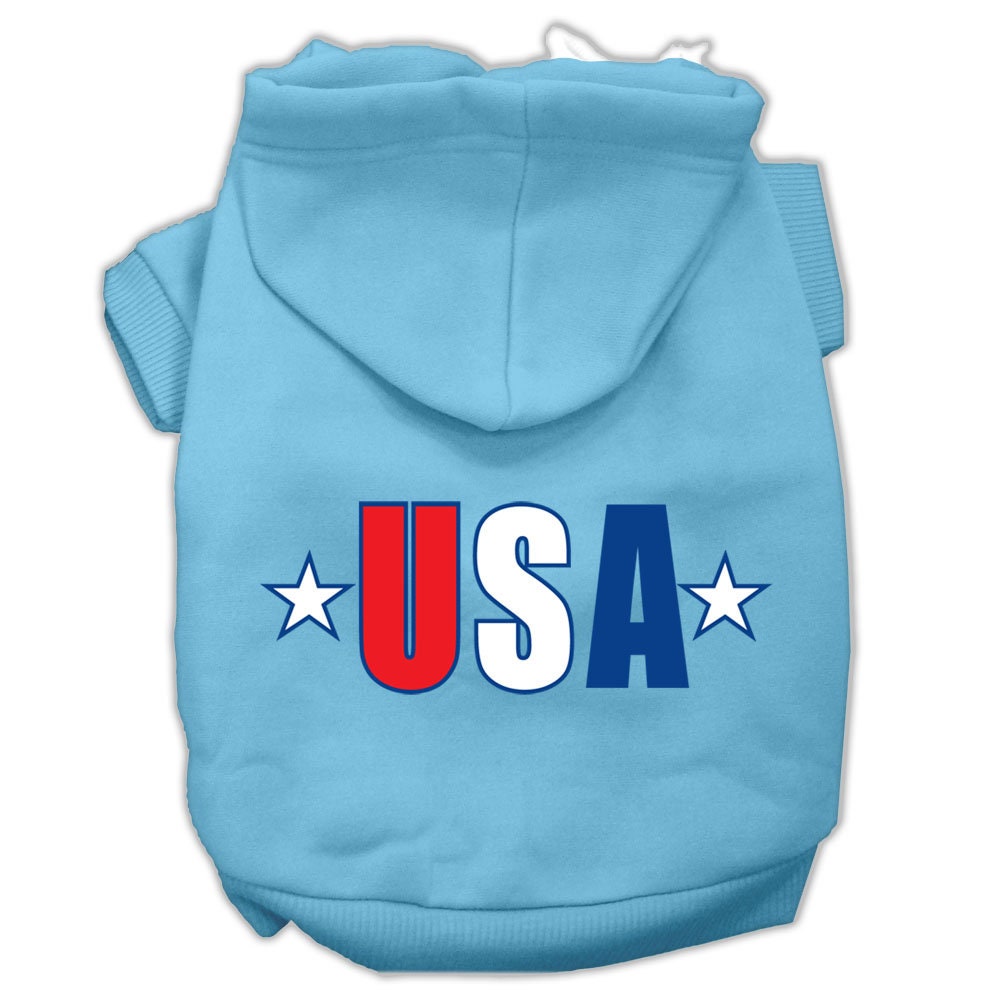 Purrfect Kingdom™ - USA Star Patriotic Royal Pet Hoodie