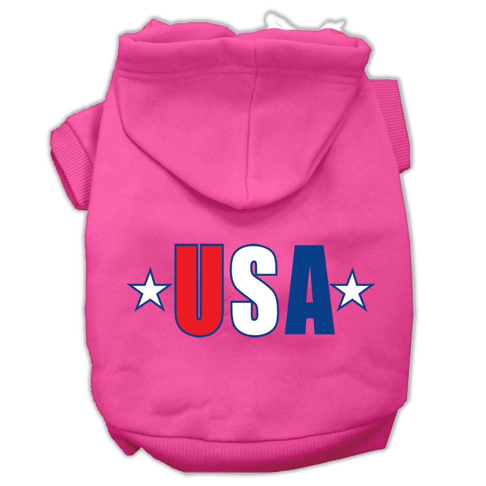 Dog Hoodie USA Star Patriotic for Your Pet Royal Style for