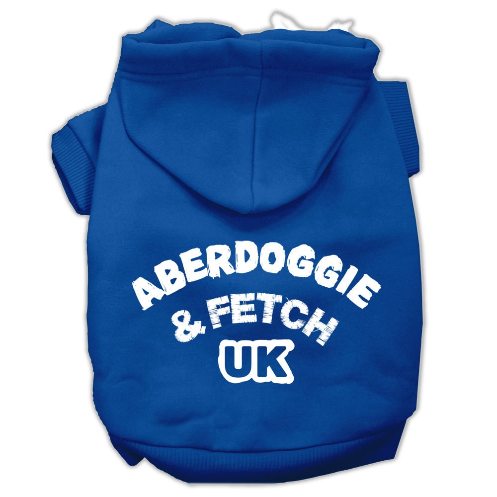 Dog Hoodie Aberdoggie and Fetch UK for Royal Comfort Wear