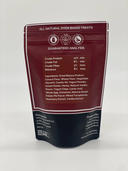 Probiotic Sweet Potato Dog Treats for Gentle Gut Digestion