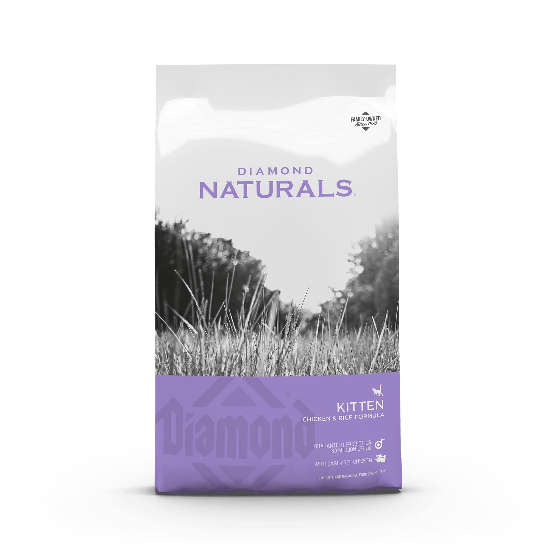 Diamond Naturals Kitten Chicken and Rice Dry Dog Food (6lb) - Dry Cat Food - The Family Pet