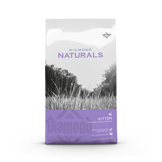 Diamond Naturals Kitten Chicken and Rice Dry Dog Food (6lb) - Dry Cat Food - The Family Pet