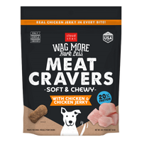 Wagmore Meat Cravers Chicken Dog Treats (5oz)