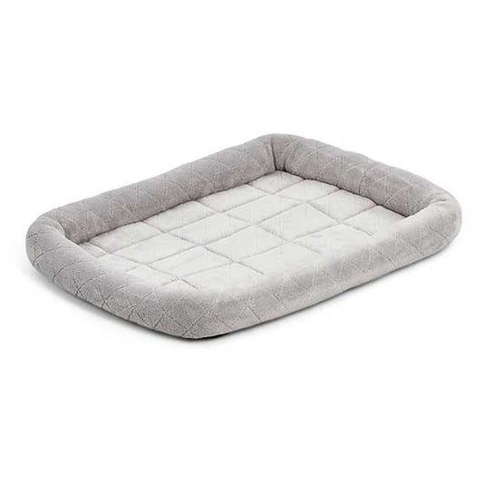 24in Midwest Diamond Stitch Bed Gray - Purrfect Pet Kingdom
