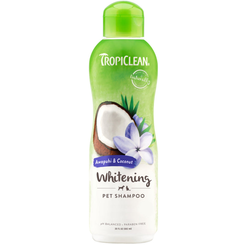 Tropiclean Awapuhi and Coconut Whitening Dog Shampoo (20oz)