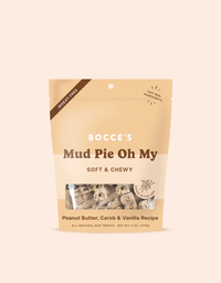 Bocces Soft and Chewy Mud Pie Dog Treats (6oz)