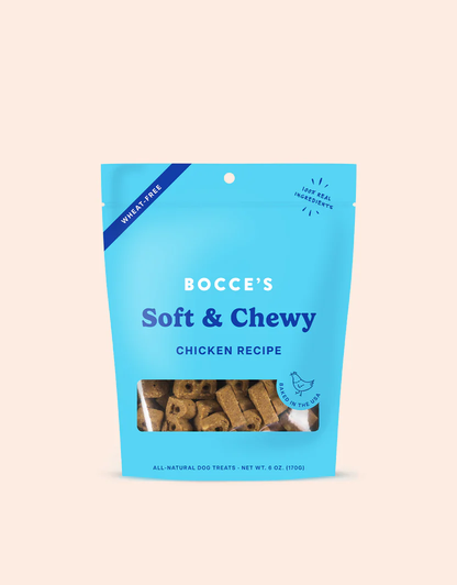 Bocces Soft and Chewy Chicken Dog Treats (6oz)