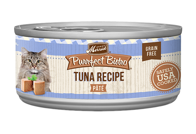 Merrick Purrfect Bistro Grain Free Adult Tuna Pate Cat Food - Merrick Wet Cat Food - The Family Pet