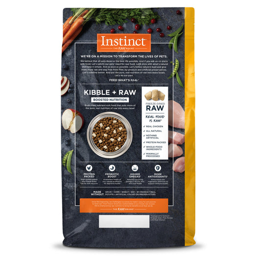 Instinct All Life Stages Raw Boost Grain Free Chicken Dry Dog Food