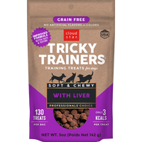 Tricky Trainers Soft and Chewy Grain Free Liver Dog Treats (12oz)