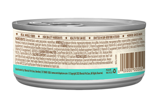 Merrick Limited Ingredient Diet Grain Free Duck Wet Cat Food (5oz) - Wet Cat Food - The Family Pet