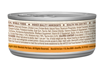 Merrick Limited Ingredient Diet Grain Free Chicken Wet Cat Food (5oz) - Merrick Wet Cat Food - The Family Pet