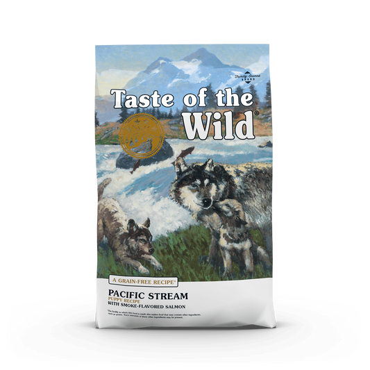 Puppy Food Salmon 5lb Taste Wild Pacific Stream 🐟