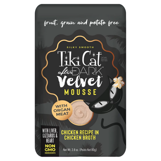 Tikicat Adult After Dark Velvet Mousse Chicken (2.8oz)