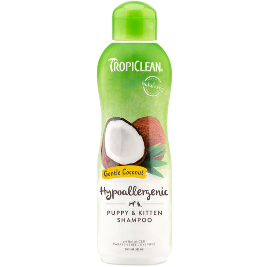 Pet Shampoo Hypoallergenic 20oz Tropiclean 🧴
